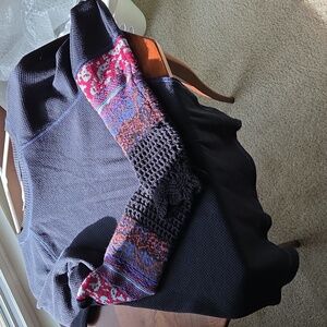 Free People Multi Color Thermal Top M